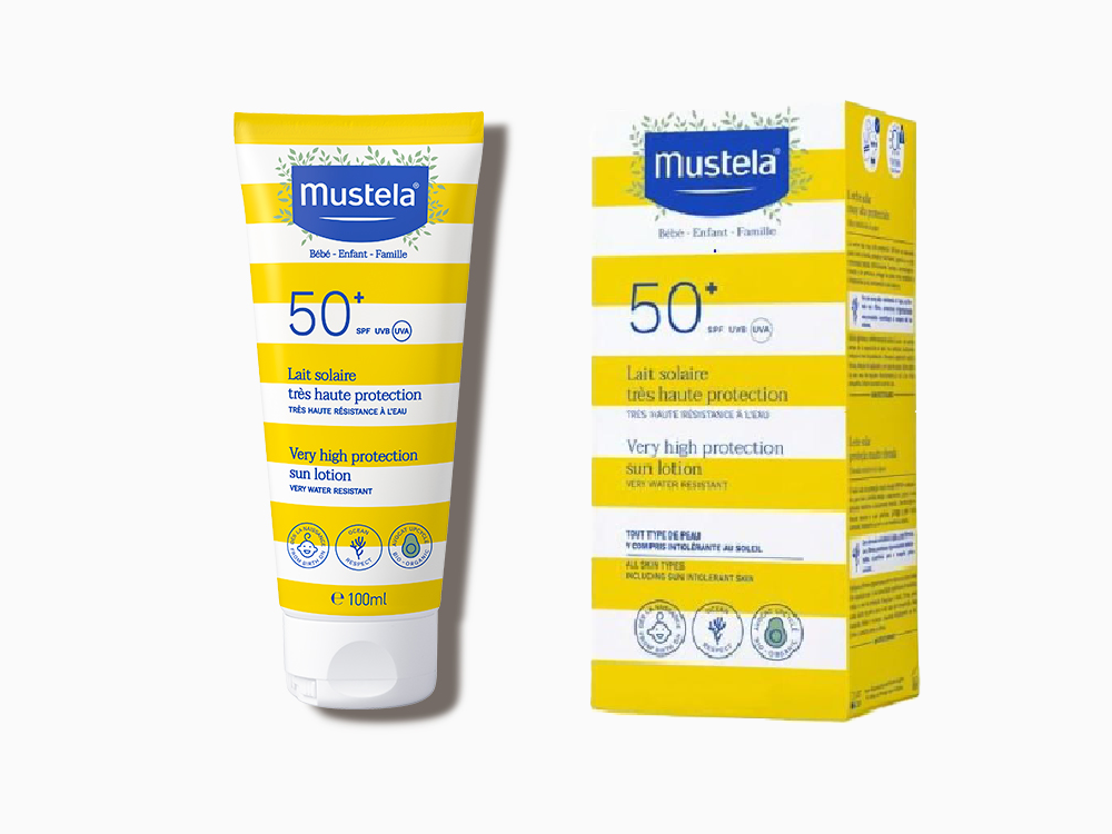 Нарны тос 100гр SPF50+ Мустелла