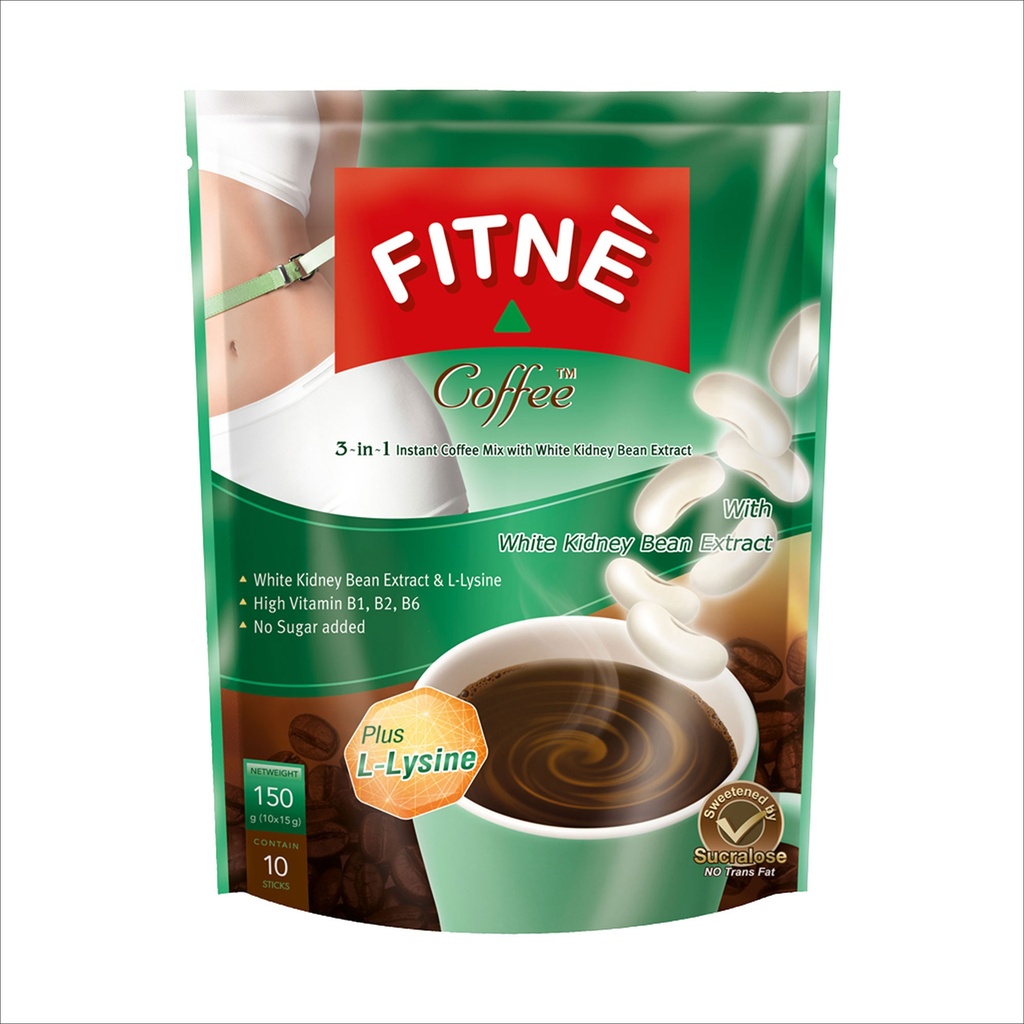 FITNE Coffee with White Kidney Bean Extract 150 гр №10