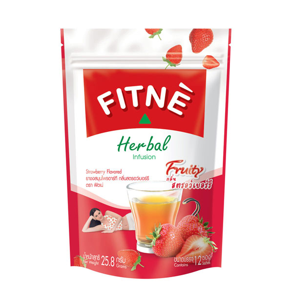 FITNE Herbal Infusion Tea Strawberry Flavored 25.8g №12