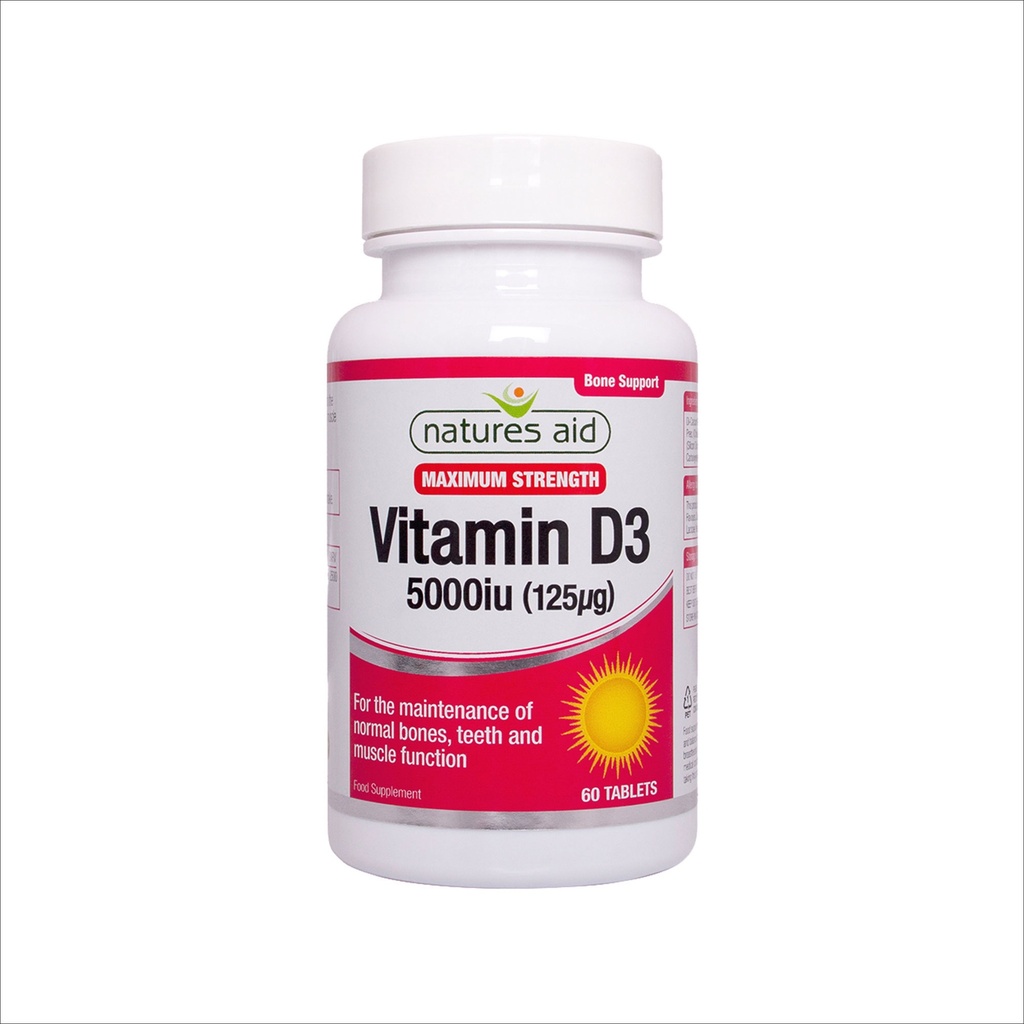 Vitamin D3 5000iu 60s