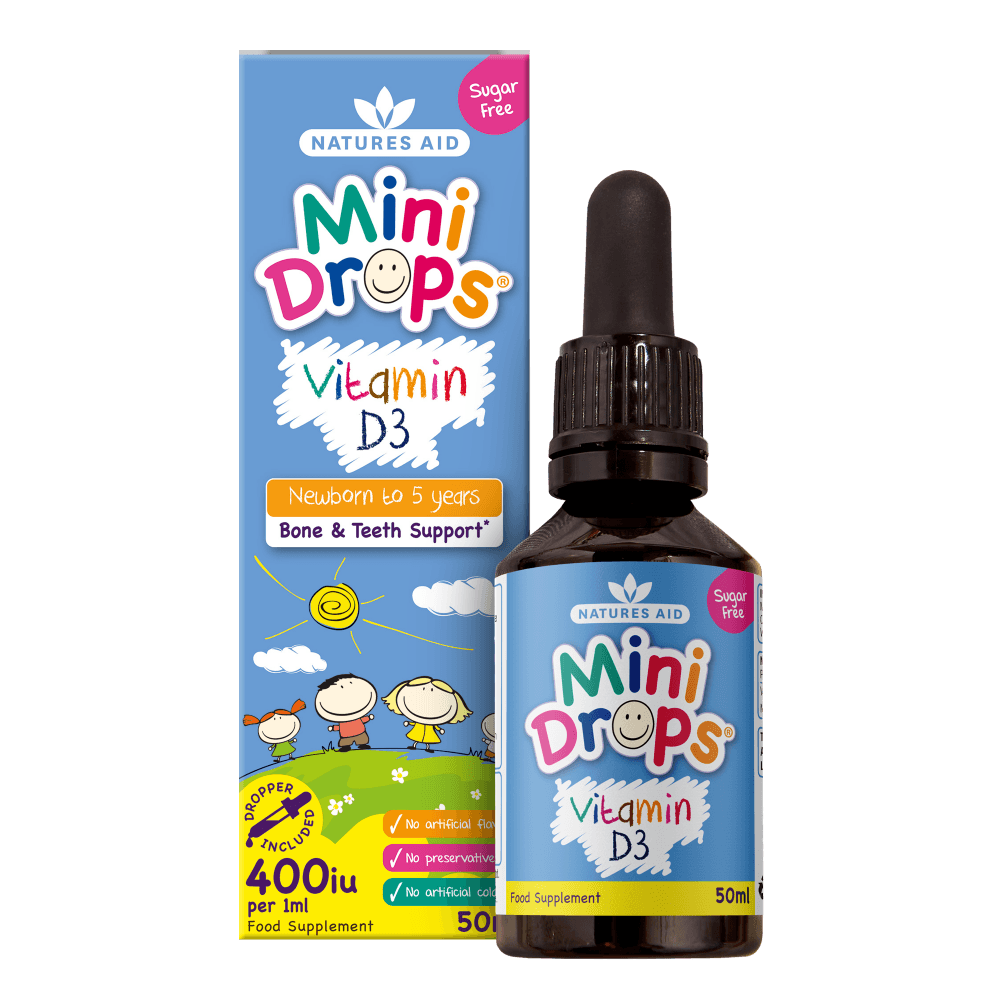 ХҮҮХДИЙН ТОСОН Д3 - Mini Drops Vitamin D3 400iu 50ml