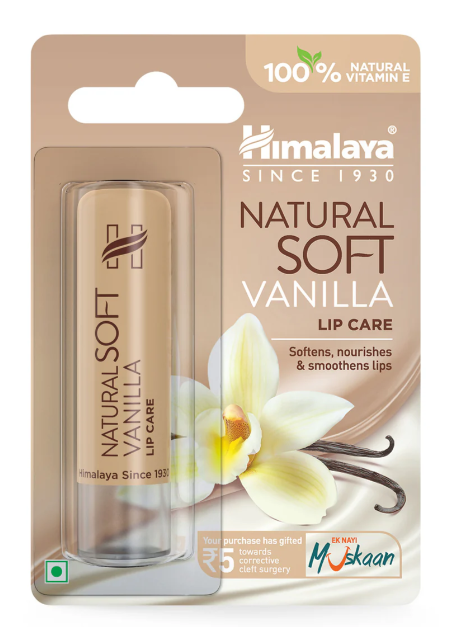 PC Soft vanilla lipbalm 4.5g ( new with shine)