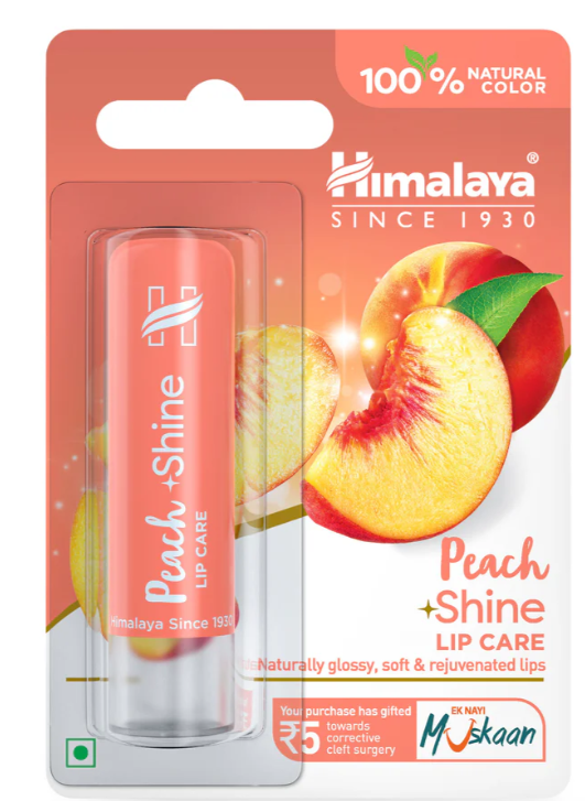 PC Peach shine lipbalm 4.5g ( new with shine)