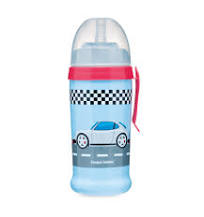 Non-spill sport cup - Racing - cars (dark blue)