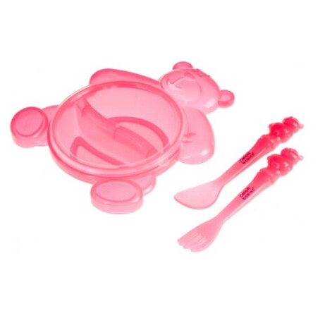 Happy bear feeding set 140ml 6+ 2/422