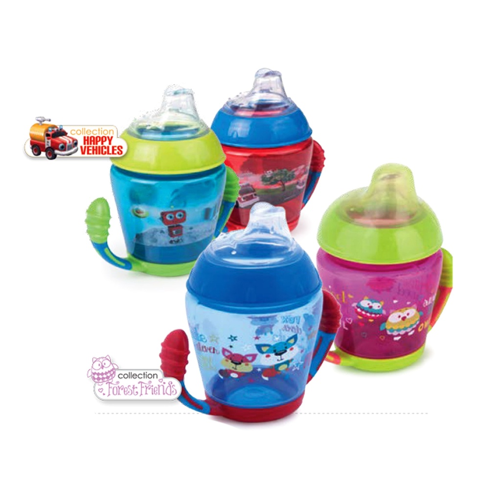 Non spill cup - happy vehicles (230ml) 56/502