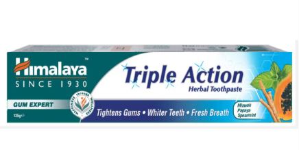 Шүдний оо Triple Action Herbal toothpaste 125гр 