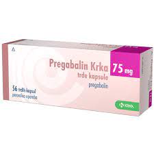 [100061] Прегабалин 75мг кап №14 KRKA - KRKA