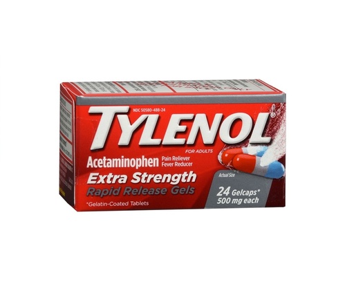 [100070] Тайленол 500мг №24