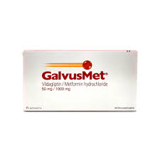 [100192] Гальвус Мет 50мг/1000мг шахх №60 Новартис - NOVARTIS