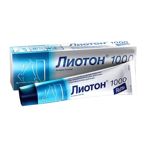 [100327] Лиотон гепарин гель - BERLINCHEMIE