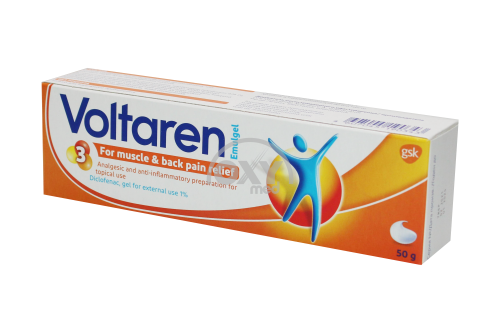 [100806] Вольтарен гель 1%-50гр Новартис - NOVARTIS