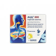 [100984] АЦЦ 600мг нунтаг №6 Лек - LEK