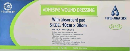 [200696] Мэс заслын наалт 10х30см Тэгш-анар - TEGSH-ANAR