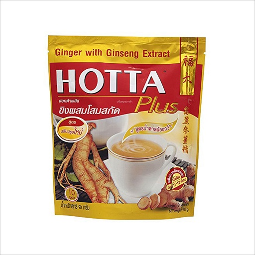 [300256] HOTTA Ginger with Ginseng Extract 90гр №10 - IM-NCP