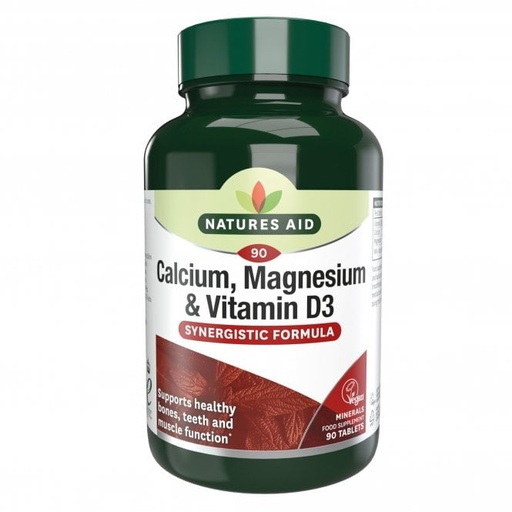 [300286] КАЛЬЦИ, МАГНИ, D3 - Calcium, Magnesium & Vitamin D3 №90 шахмал - IM-NATURES AID Ltd