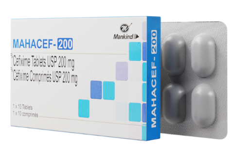 [101257] Mahacef 200mg tablets №10 шахмал