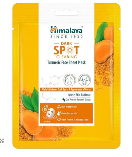 [201814] Himalaya DSC Turmeric Face Sheet Mask №1 - IM-HIMALAYA