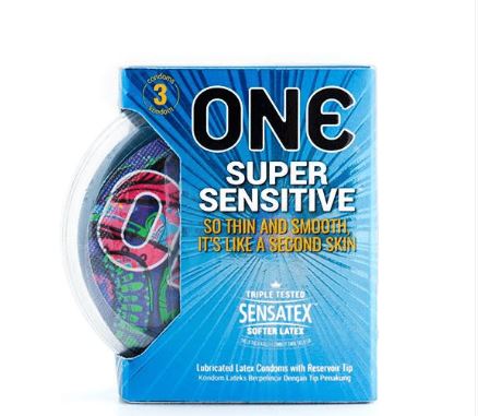[201820] Бэлгэвч One Super Sensitive №3 - IM-KAREX INDUSTRIES SDN. BHD